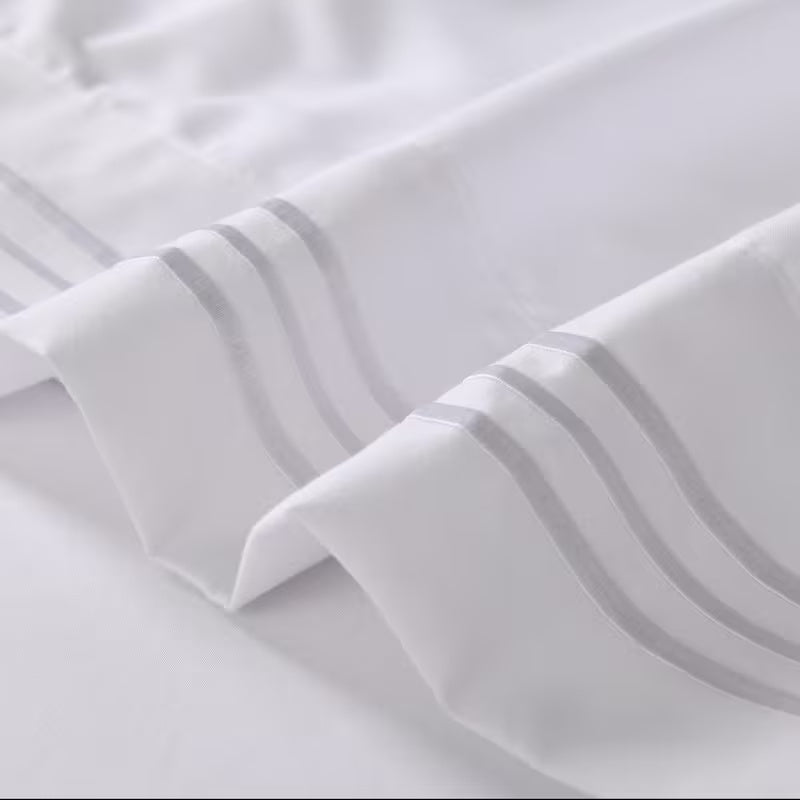Hotel Grade 6 Piece Breathable Sheets Set 18" Deep Pockets - Easy Fit Twin Full Queen King Bed Sheets & Pillowcases, Microfiber, 100 GSM, All-Season Comfort, Machine Washable, Solid Color Bedding Accessories, Smooth Texture, Microfiber Fabric