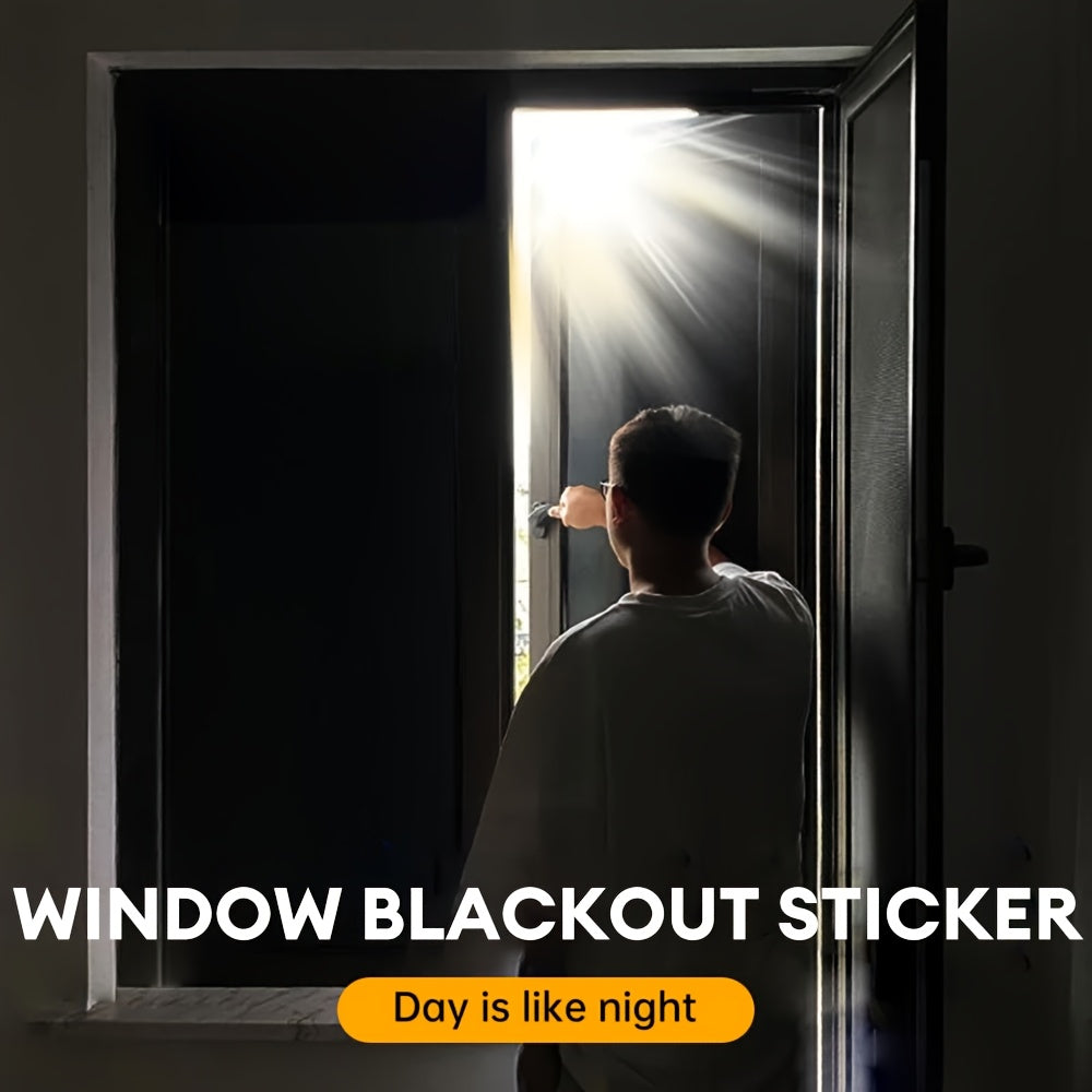 1 Roll Privacy Window Film, Frosted Glass Film, Protection, Heat Insulation, Anti-Glare, Static Cling, Removable Adhesive, Opaque Window Decoration, Suitable for Day And Night Protection, for Home, Office, Bathroom Window Stickers