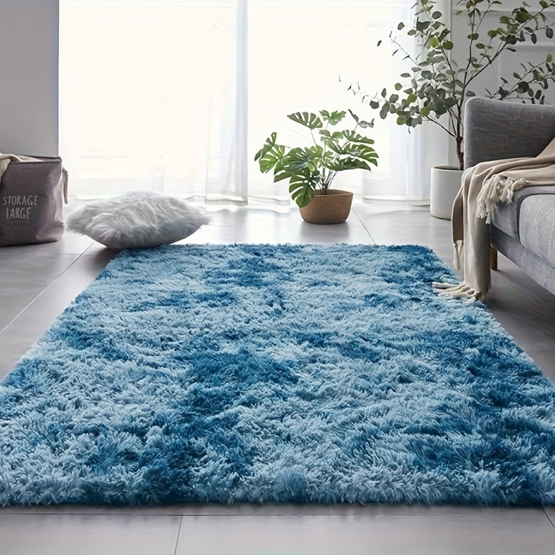 1pc Of Ultra Soft And Thick Fluffy Living Room Carpet, Non Slip, Soft, Comfortable, Fashionable, High-end, Available In Various Sizes And Colors. The Carpet Can Be Used for Bedroom, Dining Room, Living Room, And Office Decoration, Home Decoration