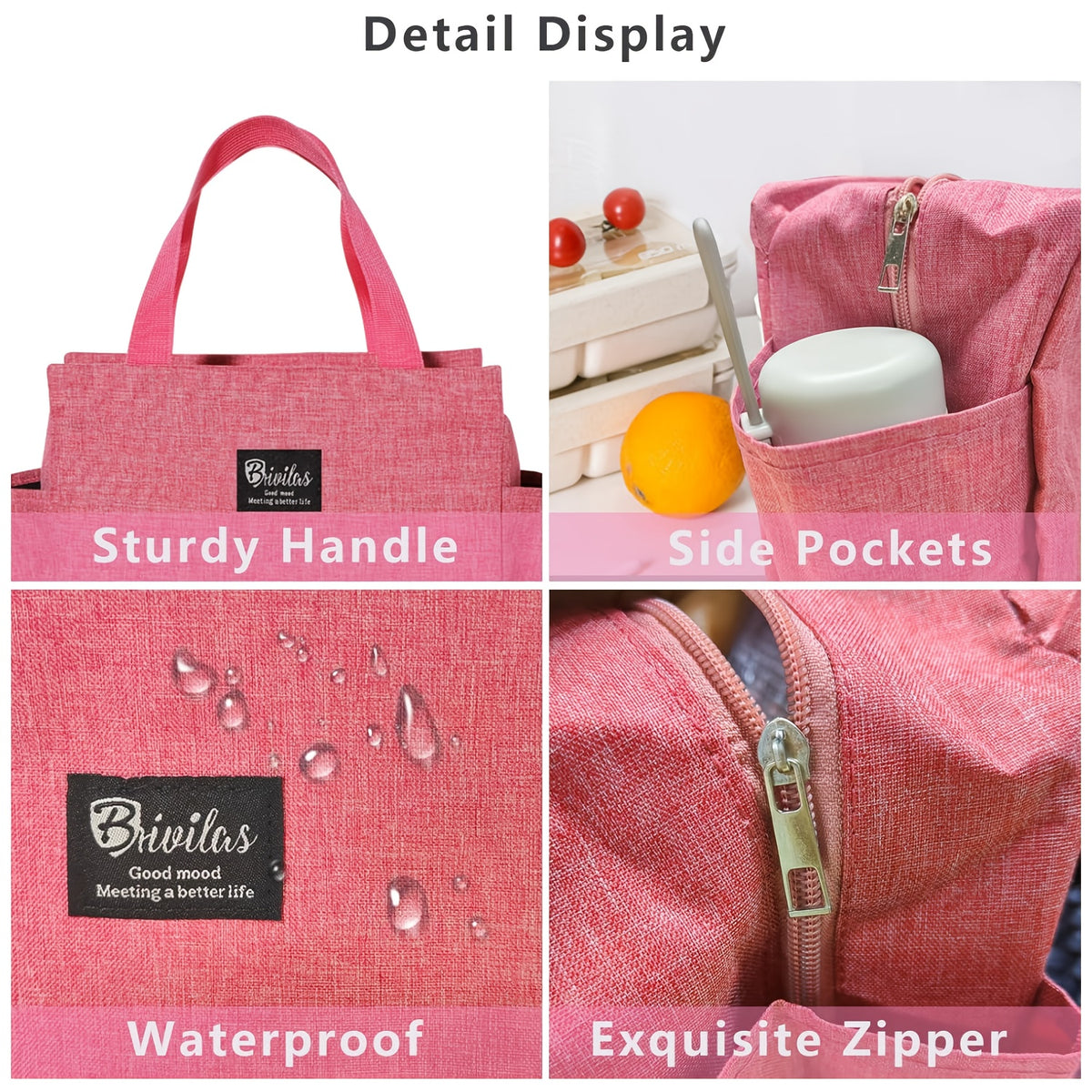 Black Friday Premium Picks- 2 Layered Multi Grid Lunch Box Set. Bento Boxes with Cup And Lunch Bag for School, Office And Outdoor Picnics. |Food Storage Container | Kitchen Accessories | Lunch Box Set/single Lunch Box|