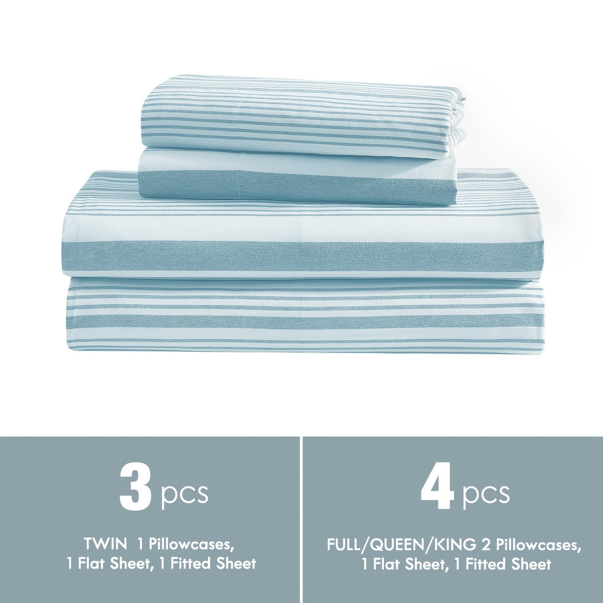 Ultra Soft Machine Washable Luxury Bed Sheet Set - ClevaHome 3/4/6pcs Cooling Queen Sheet Set Deep Pocket - Shrinkage & Fade Resistant Embroidered For Daily Use, Dorms, Guest Rooms, Graduation [Black Friday Cyber Monday Christmas Gift]