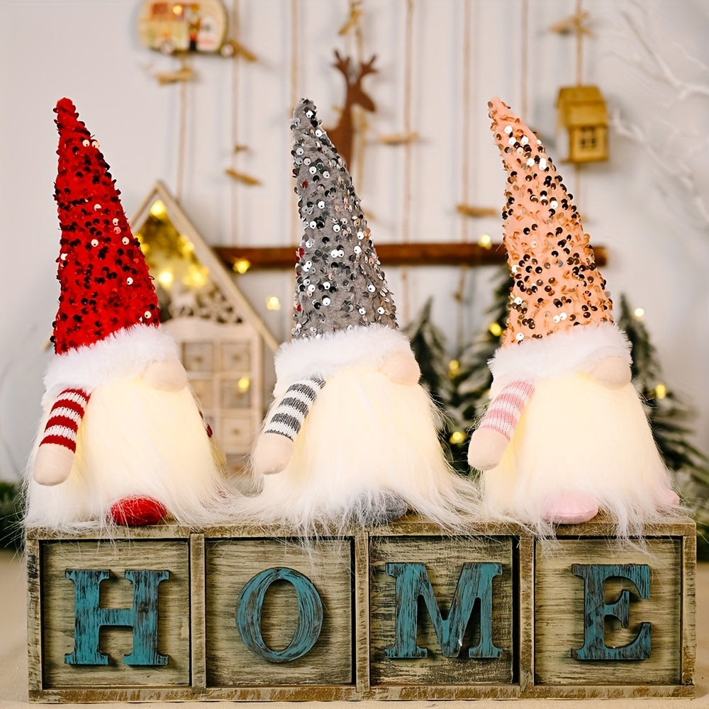 3pcs Home Decor, Collectible Figurines Holiday Decor Suitable For Room, Office, Living Room, Bedroom Decorations, Special Holiday Day Gifts For Man & Women. Perfect For Birthday, Mothers & Fathers Day Party Decorations.(No Battery)