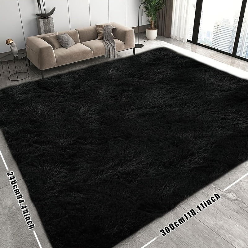 1pc Of Super Soft And Thickened Fluffy Living Room Rug, Soft Plush Rug, Bedroom Interior Rug, Fluffy Faux Fur Rug, For Living Room 8*10ft/96*120inch