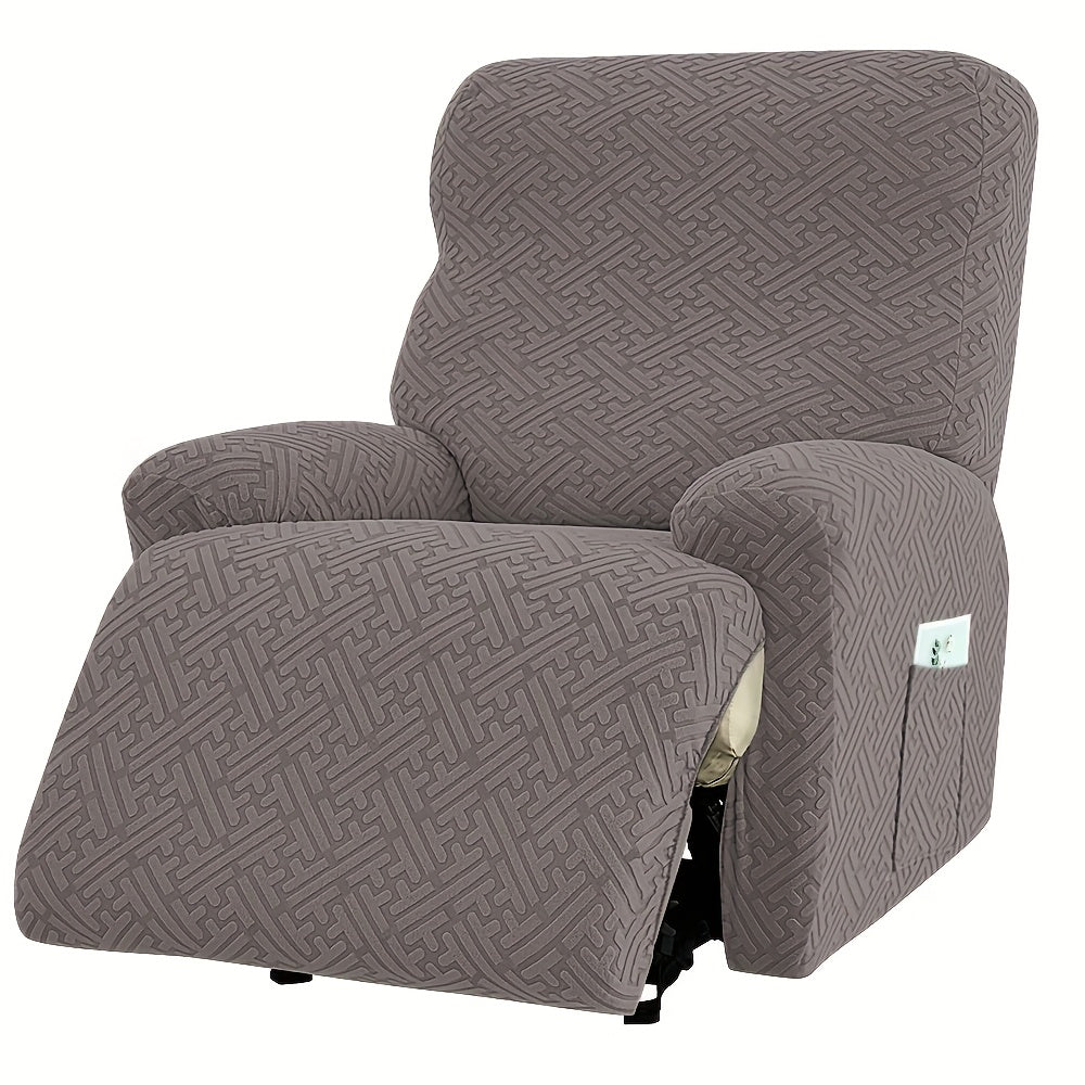 1SEAT 2026 NEW Recliner Slipcovers, Four Seasons Stretch Recliner Slipcover with Pocket, Removable, Washable, And Soft Recliner SlipChair Cover Suitable for Living Room Sofa Cover Home Decor, Easter Decorations for Home, St Patricks Day.