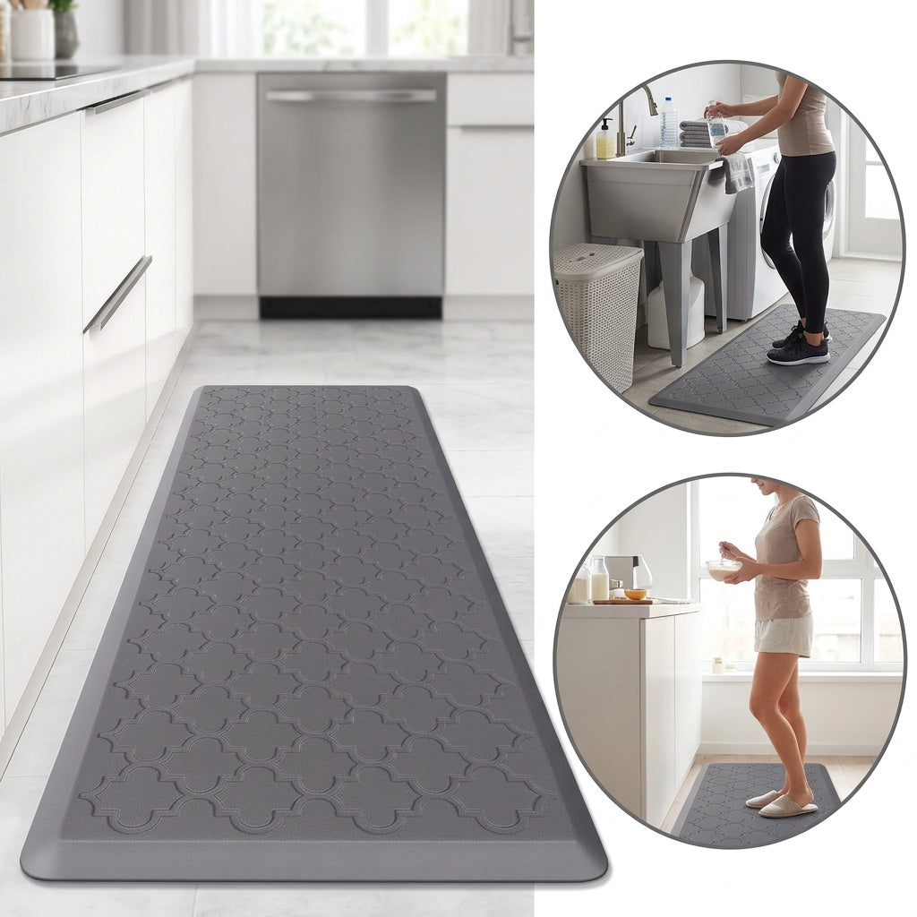 1pc Cushioned Foam Floor Mat, High Quality Non-Skid Ergonomic Comfort Foam Rugs, Standing Mat for Kitchen, Floor, Office, Sink, Laundry