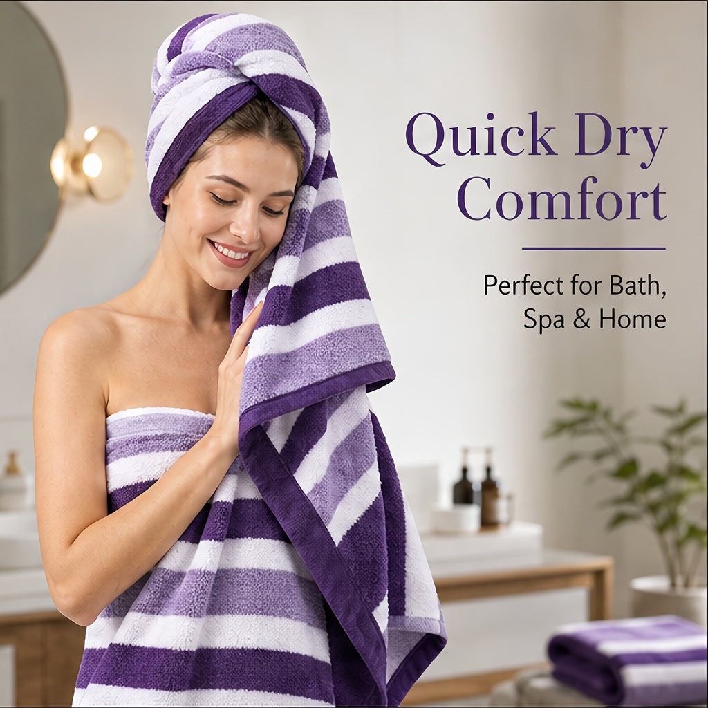 30pcs Large Wide Super Soft Coral Bath Towel Set, Quick Drying, Fast Absorption, Lightweight, Very Suitable for Home, Hotel And Spa Use, Outdoor Fitness, Camping Towel Bath Towel Set Christmas Gift Towel Bath Towel Set