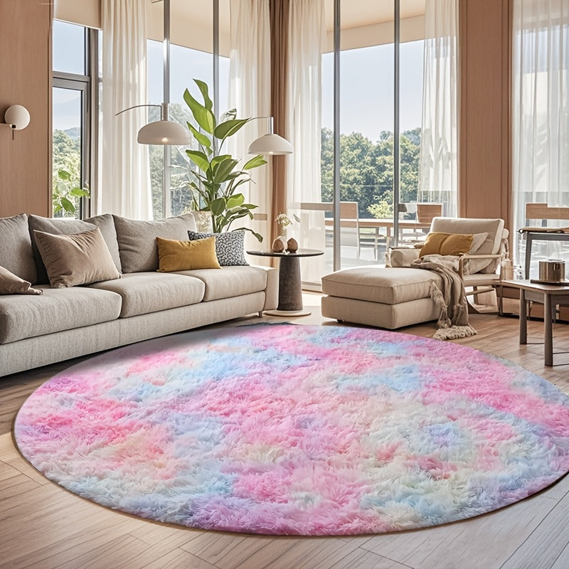 1pc Of Ultra Soft And Thick Fluffy Living Room Carpet, Non Slip, Soft, Comfortable, Fashionable, High-end, Available In Various Sizes And Colors. The Carpet Can Be Used for Bedroom, Dining Room, Living Room, And Office Decoration, Home Decoration
