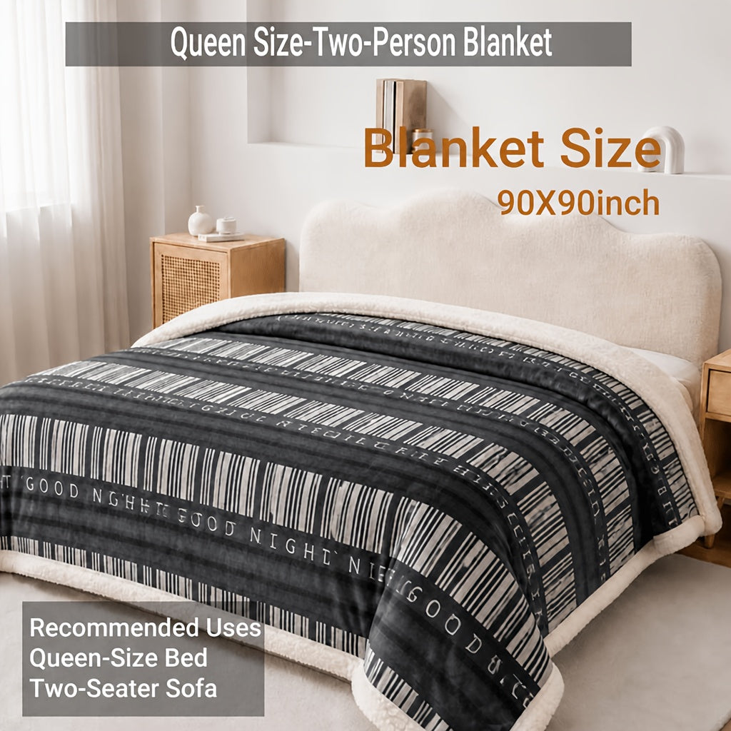 Heavyweight Bed Blanket, High Quality Luxury Fall Blankets, Machine Washable King Size Blanket, Gravity Blanket For Sofa Cover, Blanket For Sofa, Dormitory And Bedroom Cozy Bedding, Fall Room And Bedroom Decor, Halloween Gifts