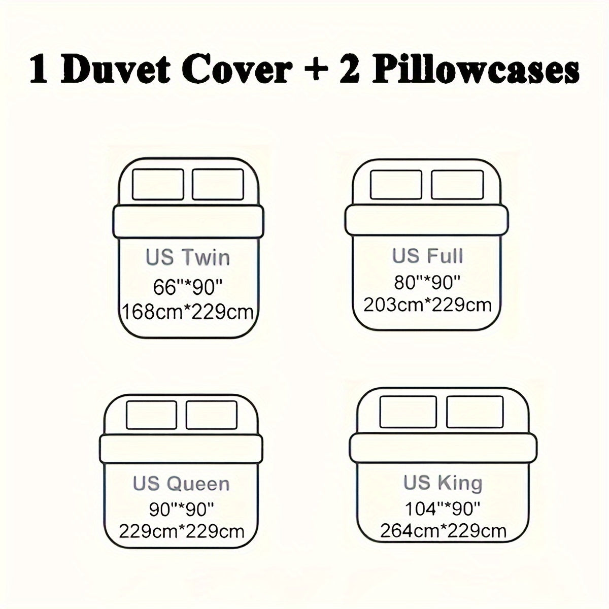 Plush Duvet Cover Set with 2 Pillowcases, 3-Piece Zipper Closure Bedding in Solid and Tie Dye Colors for Bedrooms, Guest Rooms and Dorms, No Insert