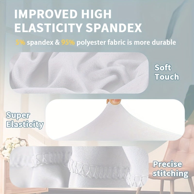 30/50/100/150pcs Elastic Spandex Banquet Chair Covers, Universal Stretch Fit Chair Protectors, Wedding Decorative Chair Covers, Suitable For Weddings, Holidays, Banquets, Parties, Celebrations, Business Meetings, Christmas