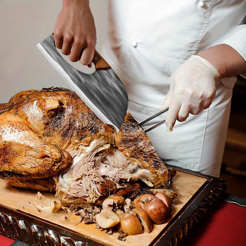 An Innovative Ergonomic Kitchen Knife Designed for Easy Cutting, Perfect for Cutting Meat, Vegetables, And Fruits, Providing an Excellent User Experience. This Is Definitely a Perfect Surprise Gift.