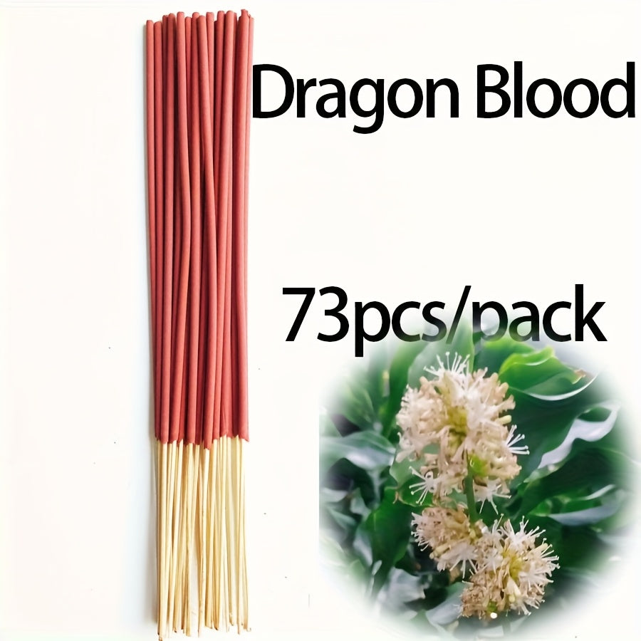 73/ 170pcs Incense Sticks for Home Use, Bamboo Sticks with Various Flavors to Choose from