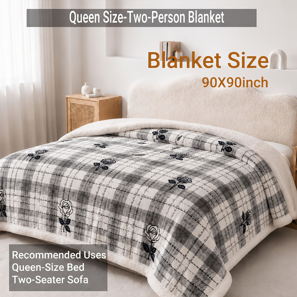 Heavyweight Bed Blanket, High Quality Luxury Fall Blankets, Machine Washable King Size Blanket, Gravity Blanket For Sofa Cover, Blanket For Sofa, Dormitory And Bedroom Cozy Bedding, Fall Room And Bedroom Decor, Halloween Gifts