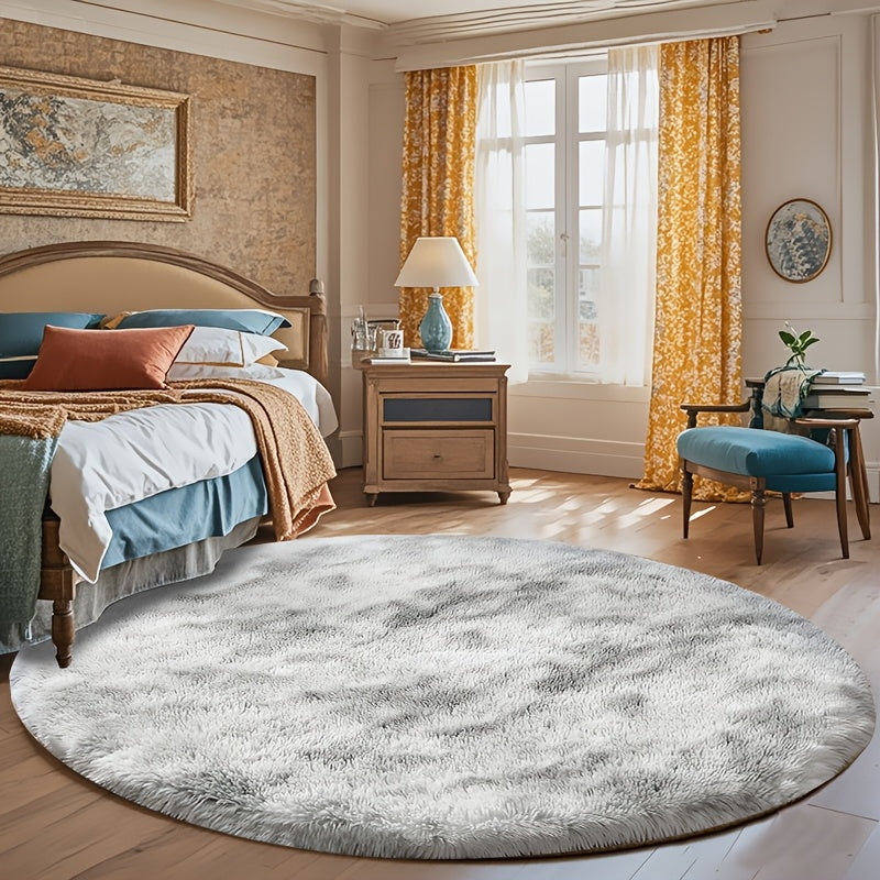 1pc Of Ultra Soft And Thick Fluffy Living Room Carpet, Non Slip, Soft, Comfortable, Fashionable, High-end, Available In Various Sizes And Colors. The Carpet Can Be Used for Bedroom, Dining Room, Living Room, And Office Decoration, Home Decoration