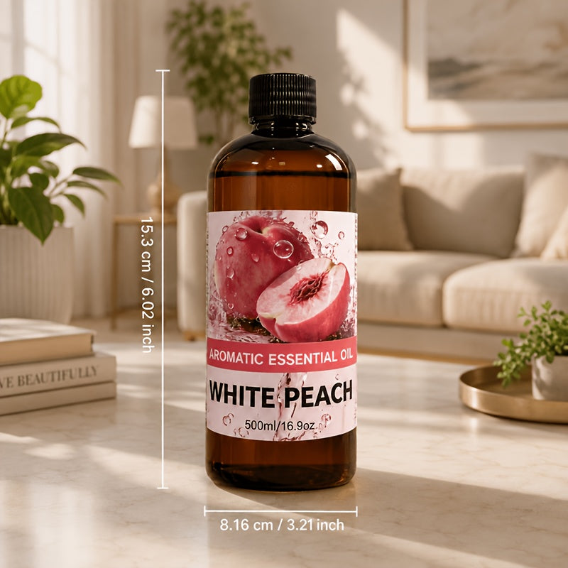 [Limited Time Offer] Essential Oil Refill for Aroma Diffusers, Large Capacity, Long-Lasting Fragrance, Eliminates Odors, Suitable for Prolonged Use, Anti-Spill Design, Clean and Non-Sticky, Compatible with Most Models, Fresh and Elegant, 1 Bottle