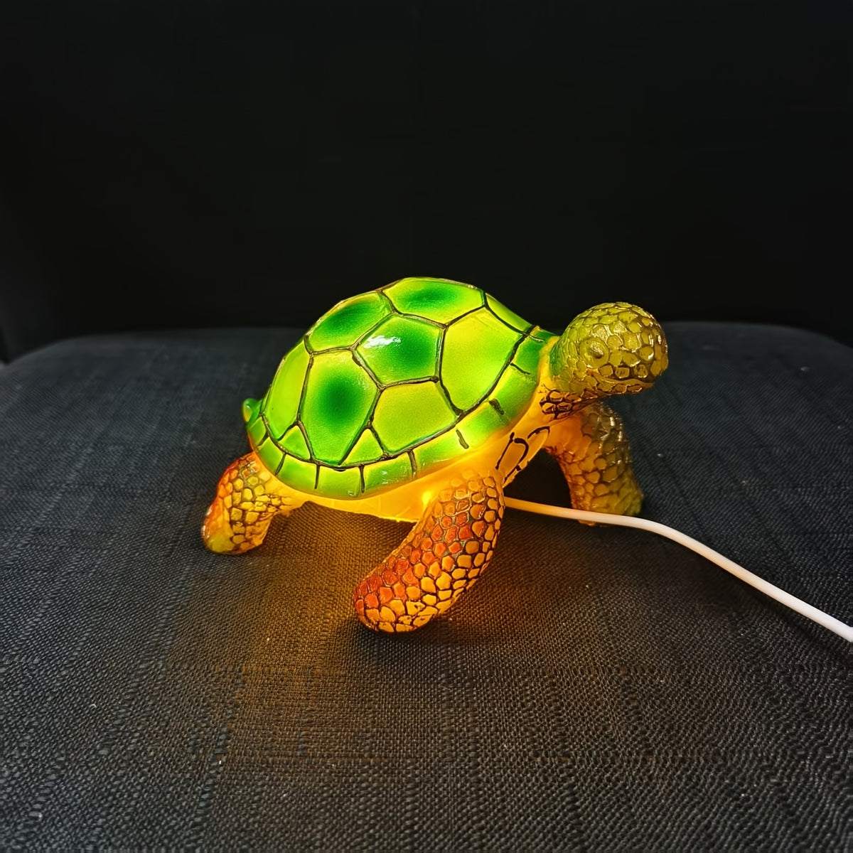 1pc USB- Turtle Night Light with USB Plug & Resin Suitable for Bedside,, Room Decor - Low Voltage Fairy Lights, Decorative for Home, Tabletop Lighting for, Cozy Atmosphere Lighting