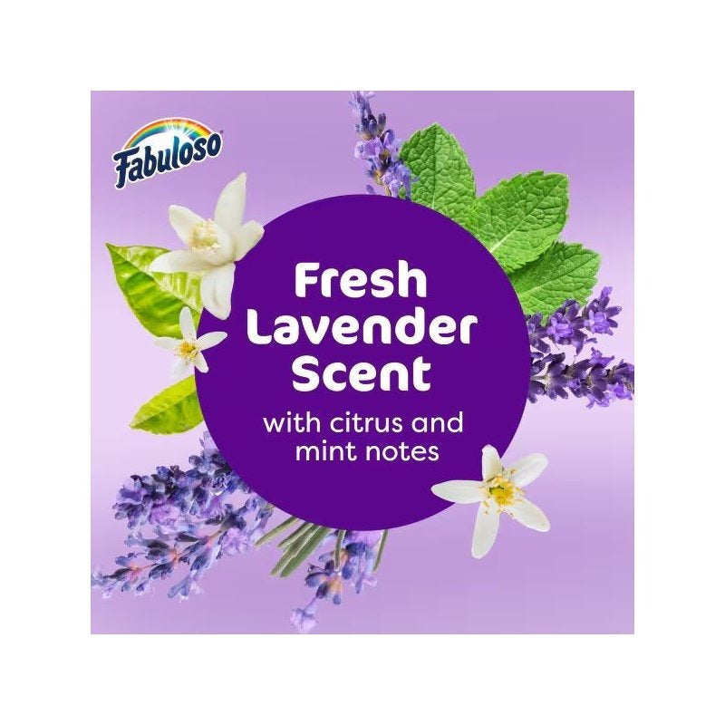 Fabuloso Lavender Multi-Purpose Cleaner 3 Pack – Floor Cleaner & Household Cleaning Liquid 16.9 floz
