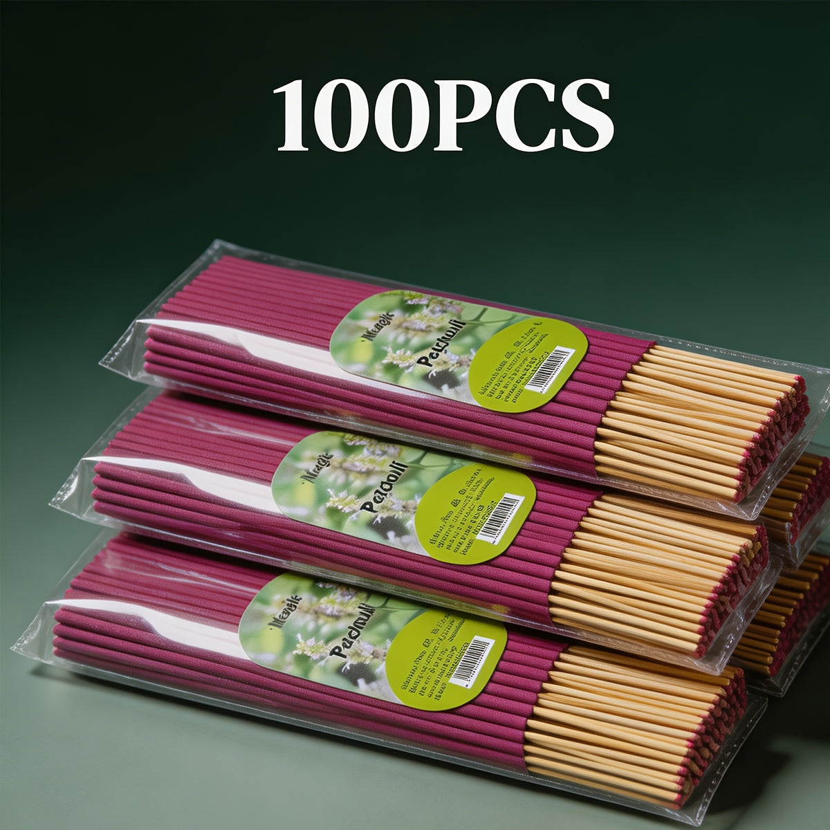 400/200/50/40/10pcs Incense Sticks - Suitable for Home, Office, Yoga, Meditation,, Long-Lasting Fragrance Gift for Christmas and Halloween