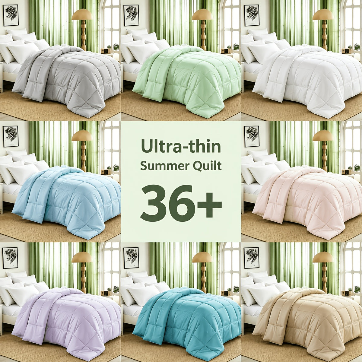 2/3pcs Bed Sheet Sets Queen Size, Double-Sided Tech Fabric, All-Season Comforter-Soft Breathable Quilt for Hot Sleepers & Night Sweats-Bedroom & Camping Use-for Couples & Solo User, 1 Comforter, 1/2 PillowCases, Bedding, Random Color