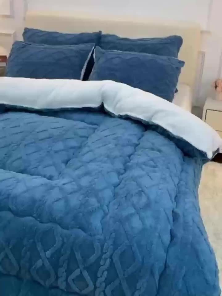[Luxurious Taffeta Comforter] Soft, Thick, And Warm Taffeta Comforter - Luxurious For All Seasons - Machine Washable, Perfect For Kids Bedroom, Guest Room, Kids And Hotel Use