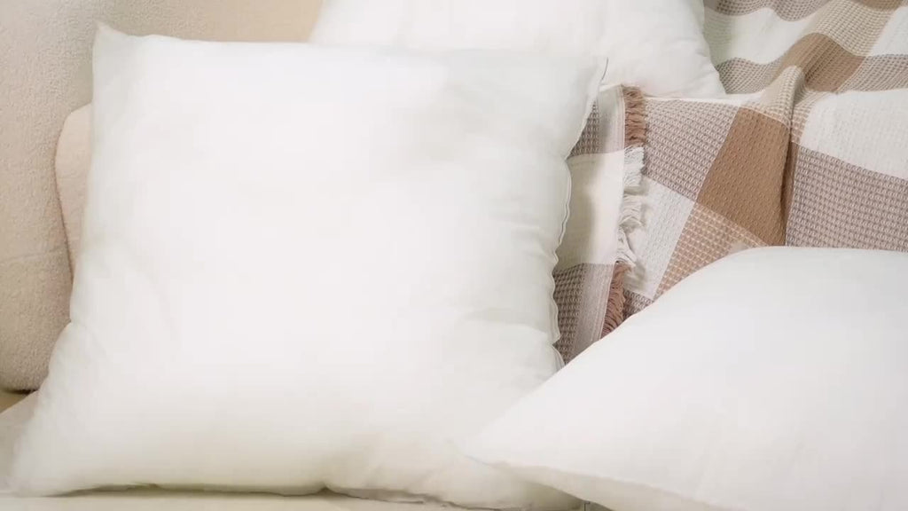 1/3/4/5pcs High-quality Throw Pillow Insert - Soft And Fluffy Square Pillow, Washable Pillow Core, Suitable for Sofas, Beds And Holiday Decorations, with A Zipper Closure. Sofa Pillow, Garden Decoration, Christmas Decoration, Perfect Holiday Gift