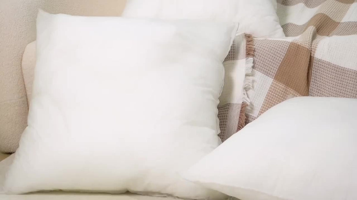 1/3/4/5pcs High-quality Throw Pillow Insert - Soft And Fluffy Square Pillow, Washable Pillow Core, Suitable for Sofas, Beds And Holiday Decorations, with A Zipper Closure. Sofa Pillow, Garden Decoration, Christmas Decoration, Perfect Holiday Gift