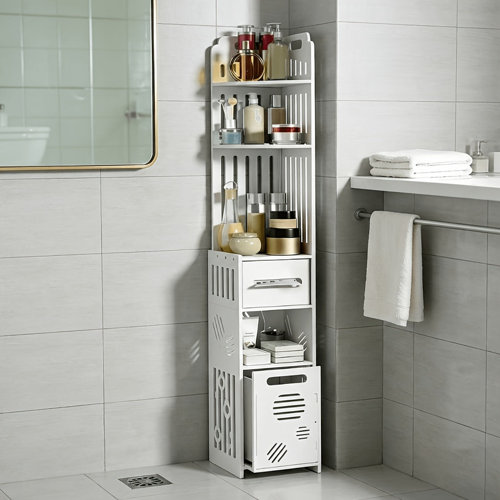 [Ideal Holiday Gift] This Large-Capacity, Multi-Functional Corner Bathroom Vanity Is Easy To Assemble, Saves Space, And Provides Ample Storage For Toiletries. Suitable For Bathrooms, Kitchens, And Bedrooms. It Makes A Wonderful Home Decoration And An Idea