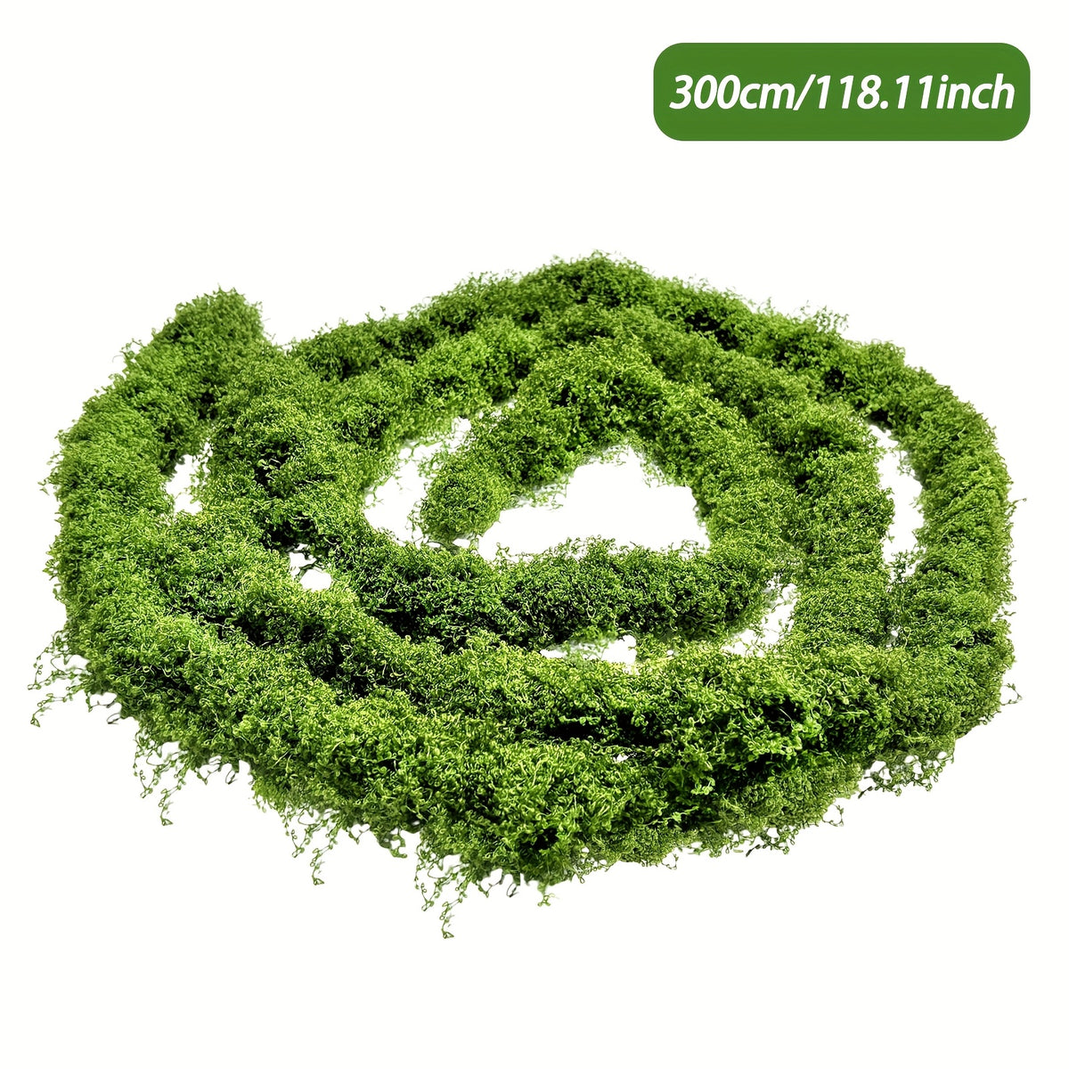 196.85inch/118.11inch/59.06inch Artificial Vine, Decorative Moss Vines, Home Decoration Plants, Can Be Used For Wall Decoration, Wedding Background, Fence, Garden Decoration, Christmas, Party Decoration, Festival Decoration