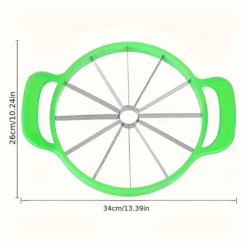 1pc Watermelon Slicer, Creative Watermelon Cutter, Stainless Steel Watermelon Divider, Reusable Watermelon Slicer, Fruit Divider - Kitchen Creative Gadgets, Kitchen Supplies, Kitchen Supplies Accessories