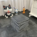 Interlocking Foam Floor Tiles, Soft Washable EVA Mats with Non-Slip Design in Grey, Pink, Apricot or Purple for Bedroom and Living Room
