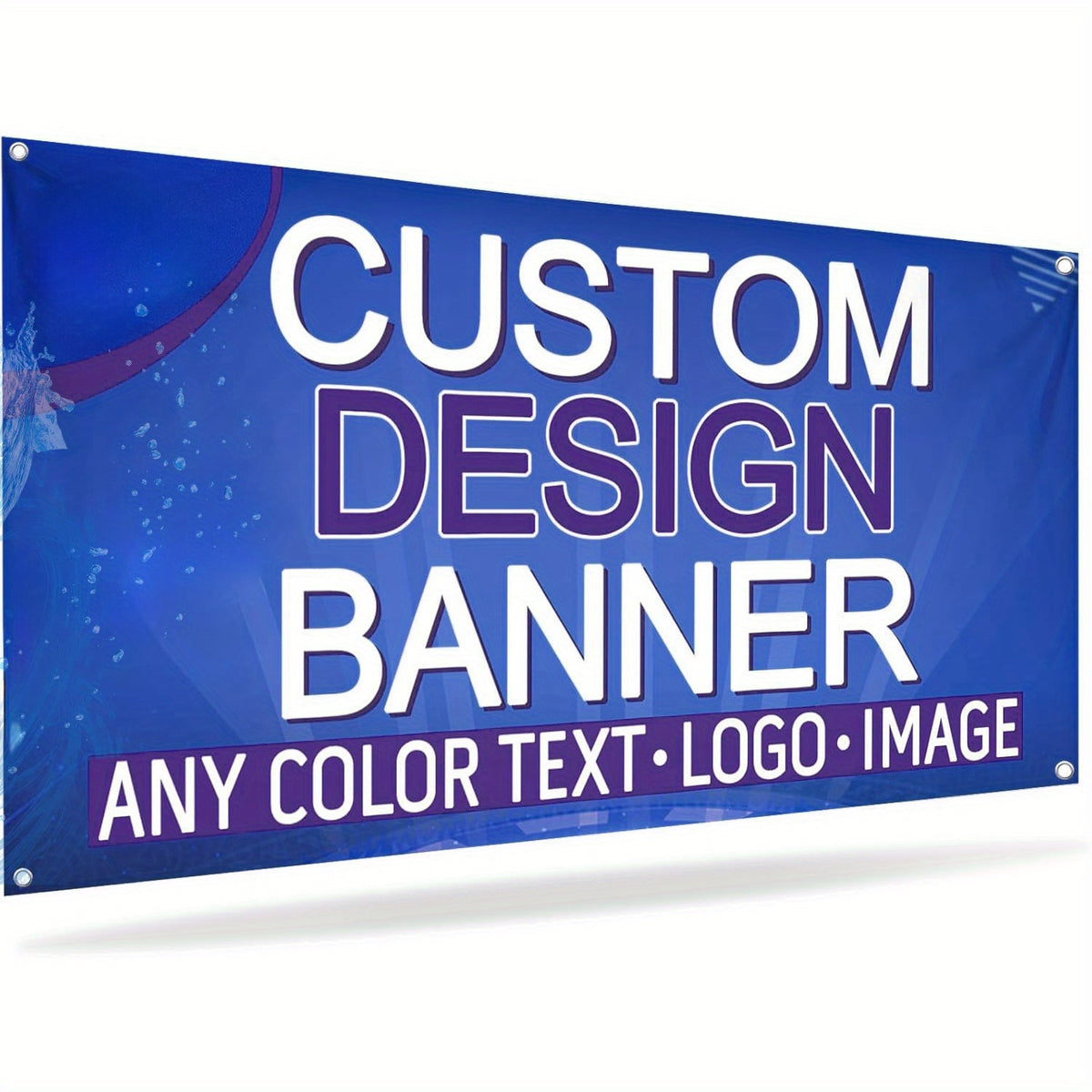 Customizable Polyester Tapestry - Personalized Design with Logo, Text & Images, Multi-Color Options for Garden, Yard, Wall Decor - Perfect for Birthdays, Anniversaries, Memorial Events - No Electricity Needed, Event Backdrop, Yard Display, Vibrant